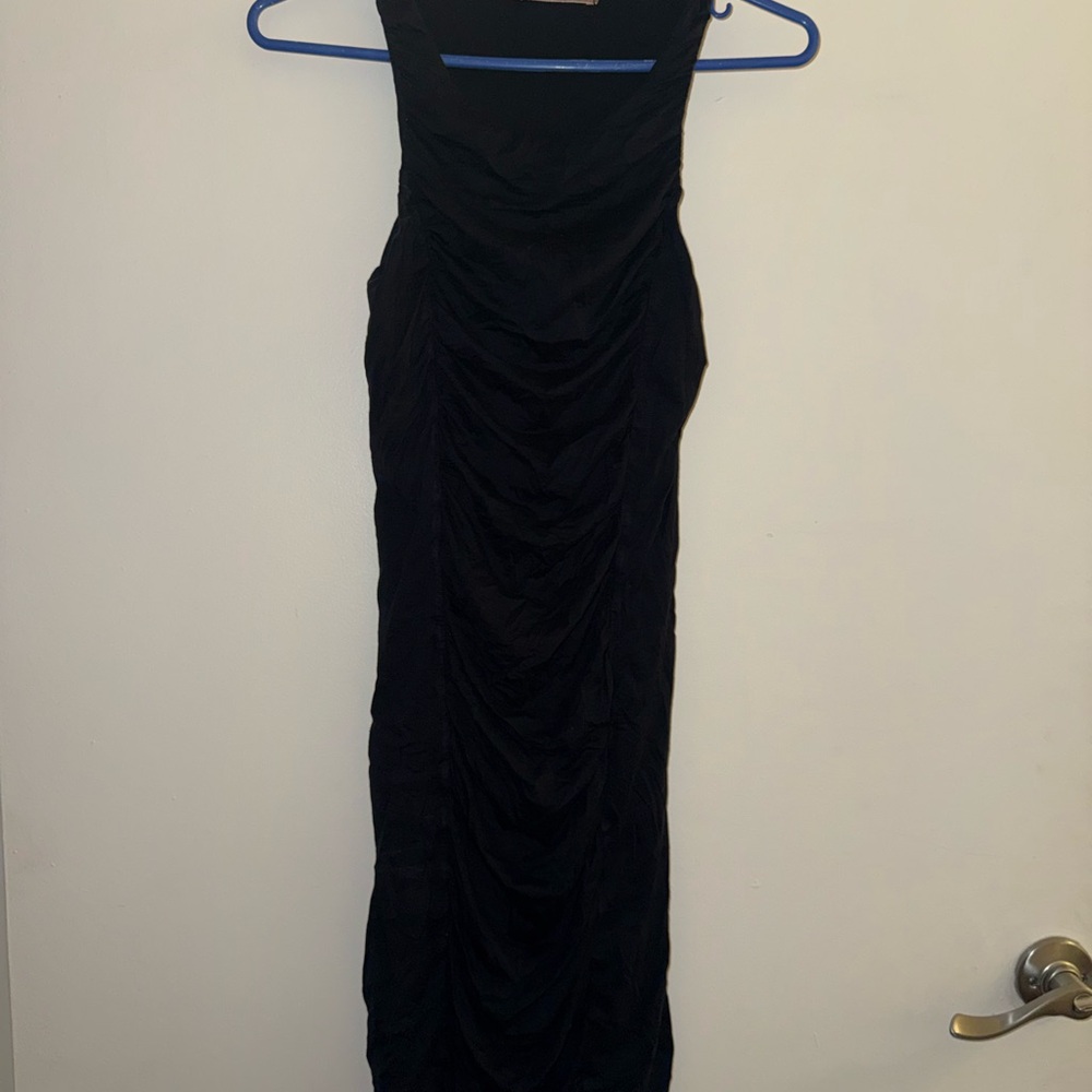 Velvet by Graham & Spencer Elegant Black Mini Dress
